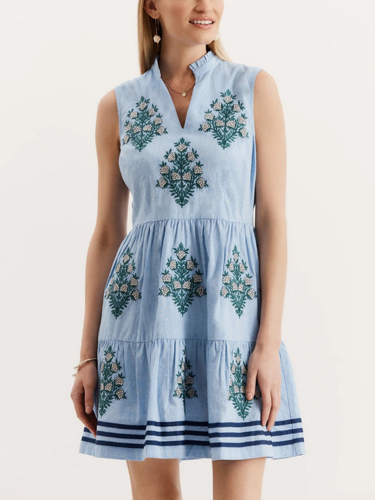 Adorable Flower Printed Dress