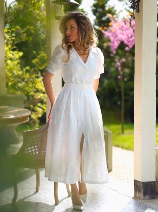 Vintage Elegant Women's Lace Dress