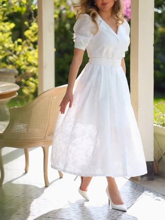 Vintage Elegant Women's Lace Dress