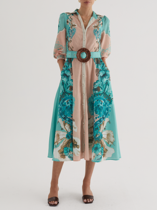 Willow Floral Midi Dress