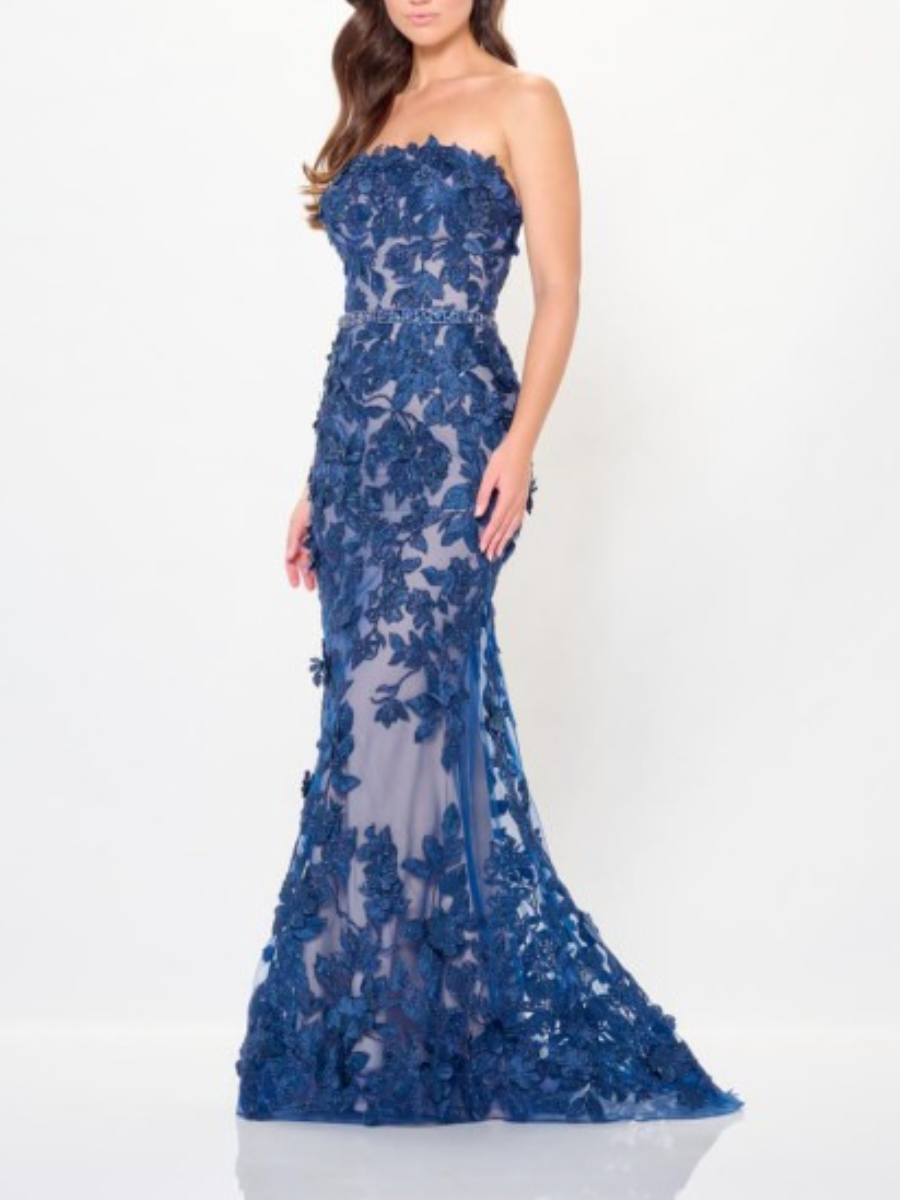 Dreamy 3D Floral Gown