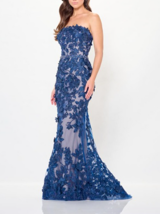 Dreamy 3D Floral Gown