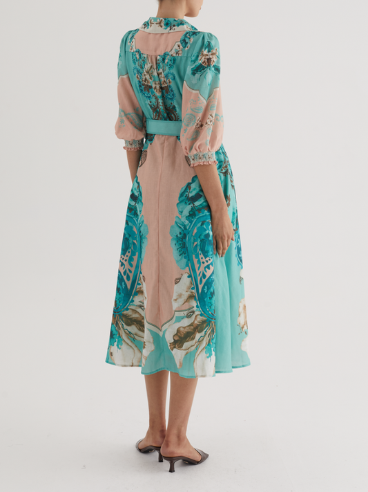 Willow Floral Midi Dress