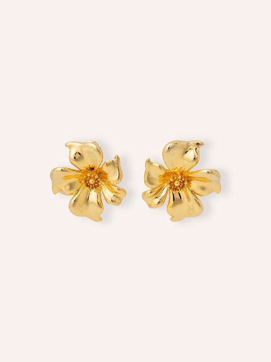 Almond Blossom Gold Eearings